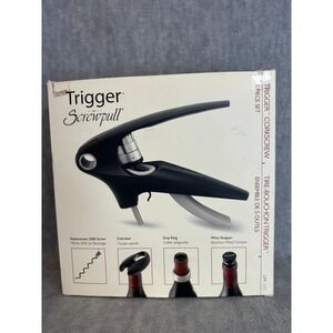 Trigger Corkscrew Wine Opener By Screwpull Williams Sonoma 5 Piece Set‎